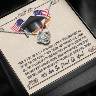 Graduation - Love Knot Necklace - Thegiftio UK