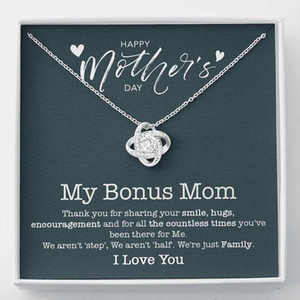 Happy Mother's Day - Love Knot Necklace - Thegiftio