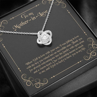 Gift For Mother-In-Law - Love Knot Necklace - Thegiftio