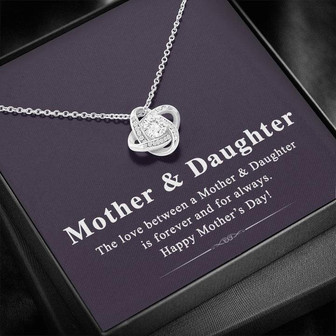 To My Mom - Love Knot Necklace - Perfect Gift For Mothers Day - Thegiftio UK