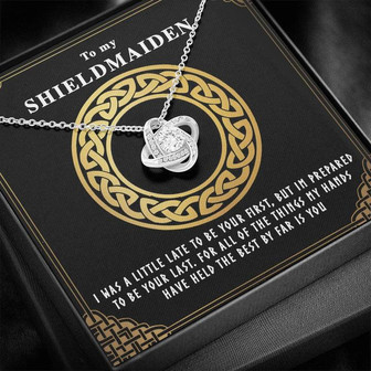 To My Shieldmaiden - Love Knot Necklace - Thegiftio UK