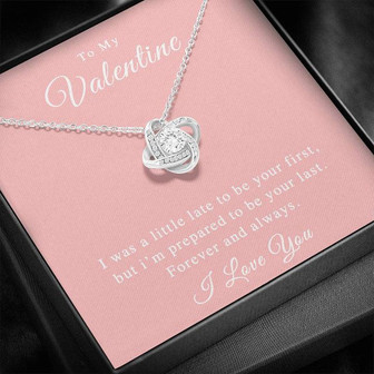 To My Valentine - Love Knot Necklace - Thegiftio UK