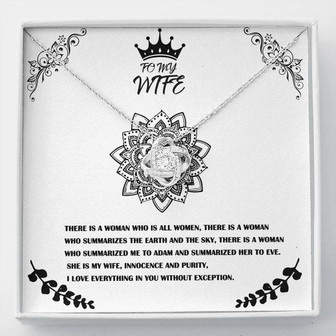 To My Wife - Love Knot - Necklace - Thegiftio UK