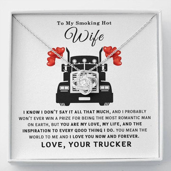 Trucker's Wife Love Knot Necklace ❤️ - Thegiftio UK