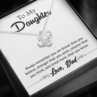 Always Remember - Love Knot Necklace - Thegiftio UK