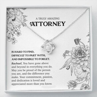Attorney Necklace, Gift For Attorney, Attorney Gift For Women - Thegiftio UK