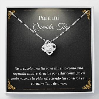 Aunt Necklace, Spanish Aunt Necklace , Mejor Tia Gift , Regalos En Espanol , Love To Tia , Latina Aunt Gift - Thegiftio UK