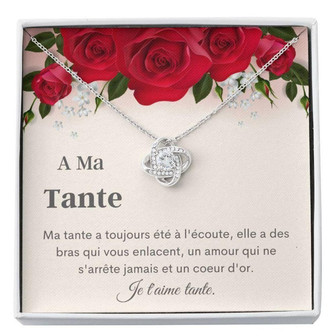 Aunt Necklace, Tante French Gift , Cadeau Ma Tante , Tante Keepsake , Best French Auntie , Bijoux Tante , French Aunt Gift - Thegiftio UK