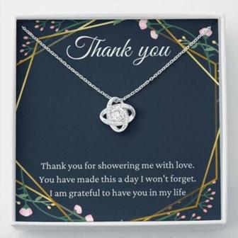 Baby Boy Shower Hostess Necklace Thank You Gift, Baby Girl Shower Host Gifts - Thegiftio UK