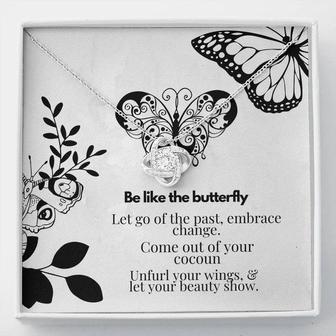 Be Like The Butterfly - Love Knot Necklace - Thegiftio UK