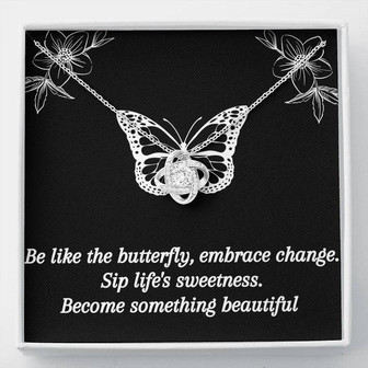 Be Like The Butterfly - Love Knot Necklace - Thegiftio