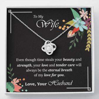 Beautiful Love Knot Necklace - Surprise Your Wife With This Gorgeous Gift - Thegiftio UK