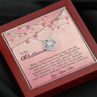 Beautiful Love Knot Necklace - Thegiftio UK