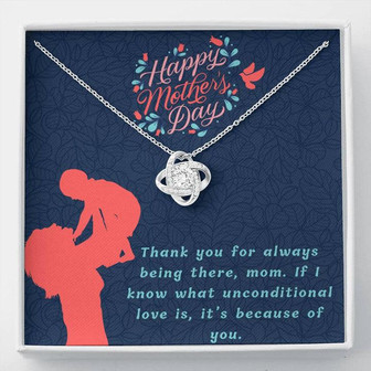 Because Mom's Are Special - Love Knot Necklace - Thegiftio UK