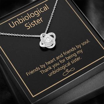 Best Friend Necklace, Gift For Friend, Best Friend Gift, Unbiological Sister Necklace, Gift For Bestie - Thegiftio UK