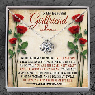 Best Gift For Girlfriend - Love Knot Necklace - Thegiftio UK