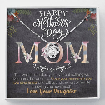 Best Mother's Day Love Knot Necklace - Thegiftio UK