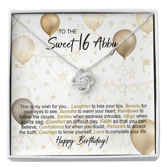 Birthday Gift - The Love Knot Necklace - Thegiftio UK