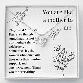 Bonus Mom Love Knot Necklace - Thegiftio UK