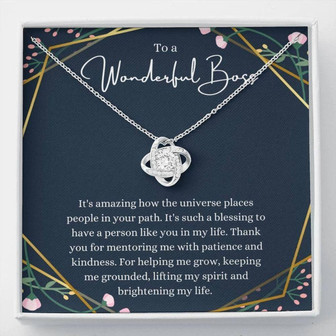 Boss Necklace, Gift For Boss Day Gift For Her, Boss Lady Gift, Best Boss Ever Gift For Boss Women - Thegiftio UK