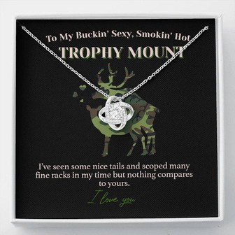 Buckin' Sexy Trophy Mount - Love Knot Necklace - Thegiftio UK