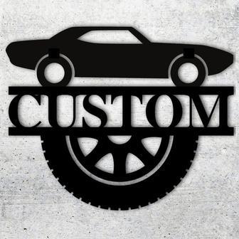 Car Custom Metal Sign,Car Sign,Garage,Car,racing,race car,,mechanic,Custom Metal Sign,Metal Sign,Fathers day,dad gift,gift,dad,birthday gift - Thegiftio UK