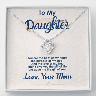 Collection Daughter - The Gift Of You - Love Knot Necklace - Thegiftio UK
