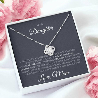 Collection Daughter - The Gift Of You - Love Knot Necklace - Thegiftio UK