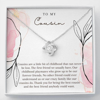 Cousin Necklace, Gift For Cousin Gifts, Cousin Necklace, Cousin Wedding Gifts, Cousin Best Friend Necklace - Thegiftio UK