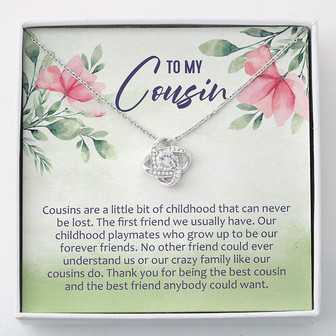 Cousin Necklace, Gifts For Cousin Necklace , Necklace With Gift Box - Thegiftio UK