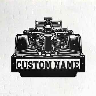 Custom Auto Racer Metal Wall Art, Personalized Auto Racer Name Sign Decoration For Room, Auto Racer Home Decor, Custom Auto Racer,Auto Racer - Thegiftio UK