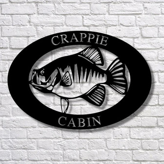 Custom fishing sign, Personalized camp sign, Gift sign for dad, Gift for Grandpa, Gift for husband, Dad gift, Sign for fish camp, fishing - Thegiftio UK