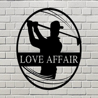 Custom golf sign, Personalized Golf sign, Gift sign for dad, Gift for Grandpa, Gift for husband, Dad gift, hole in 1 sign - Thegiftio UK