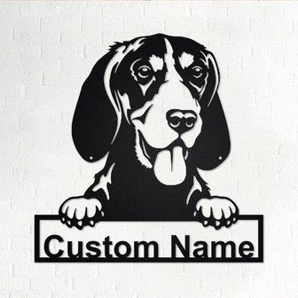 Custom Gordon Setter Dog Metal Wall Art, Personalized Gordon Setter Name Sign Decoration For Room, Gordon Setter Home Decor, Custom Dog - Thegiftio UK