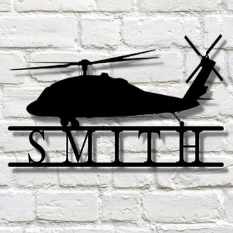 Custom Helicopter sign, Man Cave Decor, Man Cave Metal Signs, Man Cave Sign, Personalized Man Cave Sign Metal, Custom Man Cave Sign, for him - Thegiftio UK