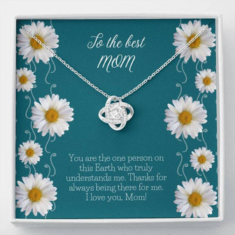"Daisies" Love Knot Necklace For Mothers' Day - Thegiftio UK