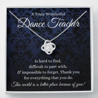 Dance Teacher Necklace Gifts For Ballet Teacher Gift - Thegiftio UK