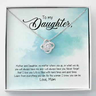Daughter Necklace, Daughter Gift From Mom , Mother Daughter Gift , Necklace With Gift Box - Thegiftio UK