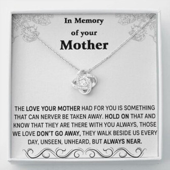 Daughter Necklace, Daughter Loss Of Mom Necklace Gift, Mother Passing, Loss Of Mother, Sympathy - Thegiftio UK