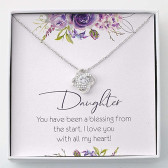 Daughter Necklace, Gift For Daughter From Mom Necklace , Necklace With Gift Box - Thegiftio UK