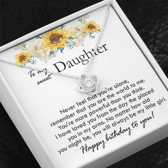 Daughter Necklace, Gift For Daughter, Mother Daughter Gift, Necklace Birthday For Daughter, Daughter Gift From Dad - Thegiftio UK