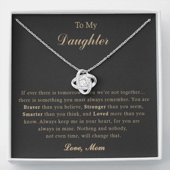 Daughter Necklace, Gift For Daughter, To My Daughter Necklace, Daughter’S Gift, Gift For Daughter From Mom - Thegiftio UK