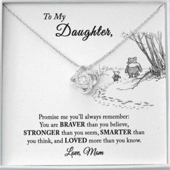 Daughter Necklace Gift From Mom, Mother Daughter Necklace, Gift For Daughter - Thegiftio UK