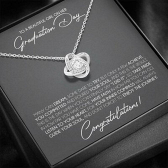 Daughter Necklace, Graduation Necklace For Her, Gift For Daughter, Best Friend, Doctorate, Masters Degree - Thegiftio UK