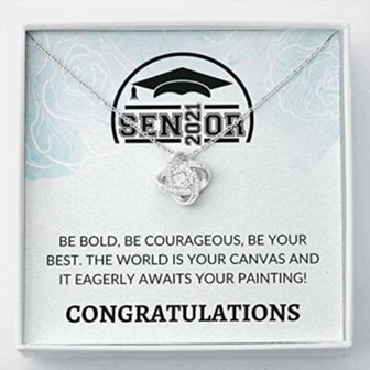 Daughter Necklace, Graduation Necklace Gift, Gift For Her, Grad, Senior, Graduation Necklace Gift - Thegiftio