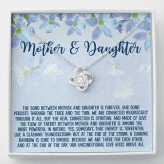 Daughter Necklace, Mom Necklace, Mother And Daughter Necklace, Gifts For Daughter Mom - Thegiftio UK