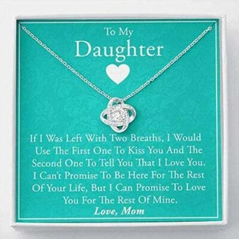 Daughter Necklace, Mother To Daughter Necklace , My Last , Mother Daughter Necklace - Thegiftio UK