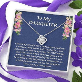 Daughter Necklace, Necklace Gift For Daughter, Mother Daughter Necklace - Thegiftio UK