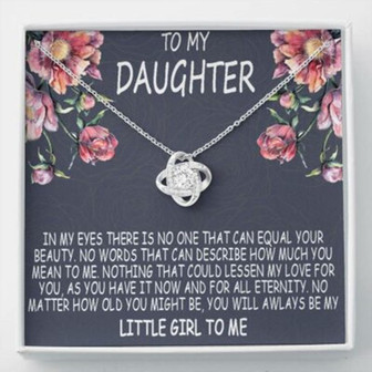 Daughter Necklace, Necklace Gift For Daughter From Dad, Father Daughter - Thegiftio UK
