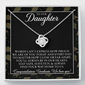 Daughter Necklace, Niece Necklace, Graduation Gift Necklace For Daughter From Parents, Class Of 2021 Senior Present - Thegiftio UK